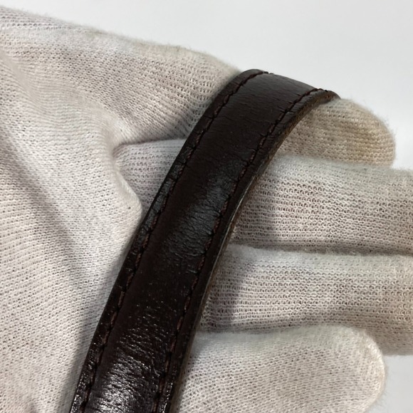 LOUIS VUITTON Authentic Brown Damier Canvas Shoulder Bag - Picture 9 of 16